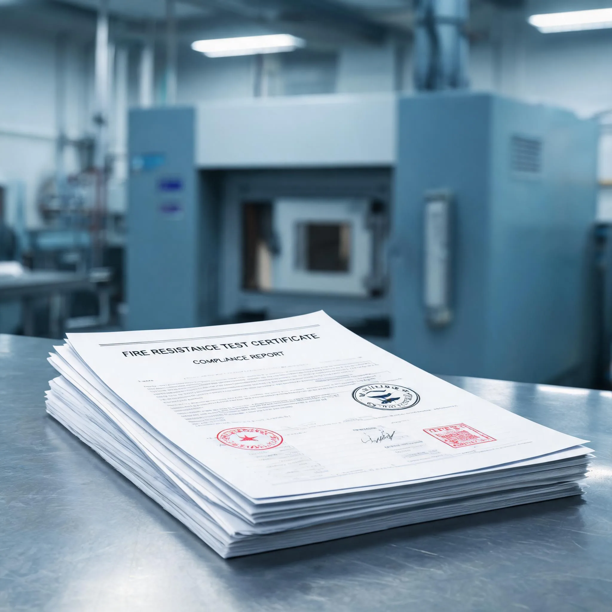 AS 1530.4 compliance documentation and fire test reports